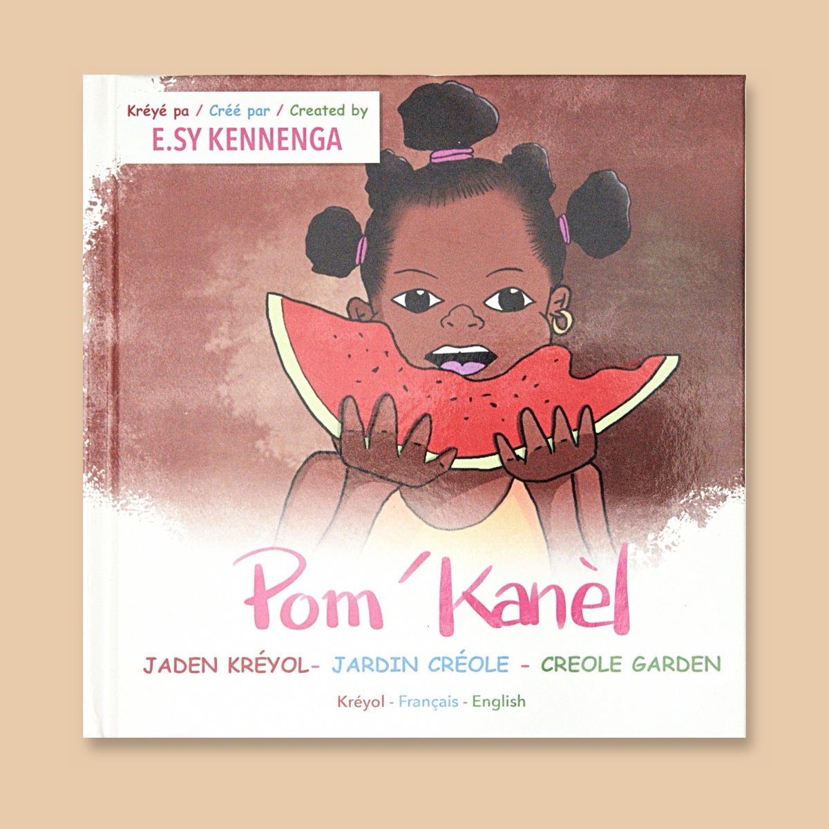 Couverture du livre Pom Kanèl, Jaden Kréyol